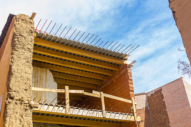 istock Facade of building works 502583064