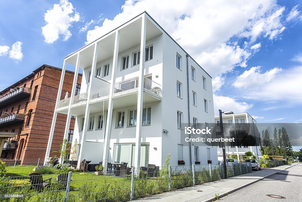 Apartment-Häuserblocks - Lizenzfrei Architektur Stock-Foto