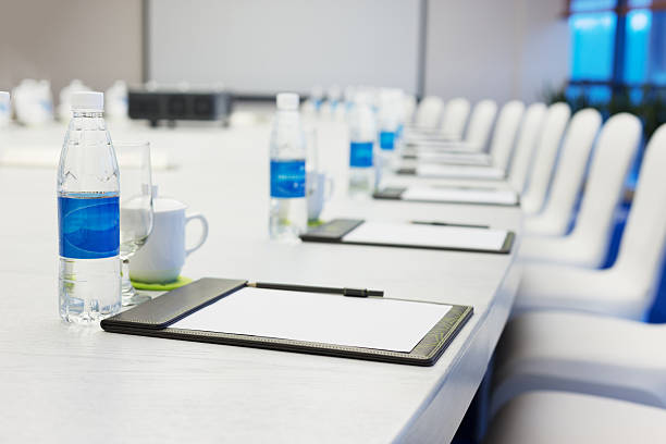 istock white big table in modern meeting room 502585222