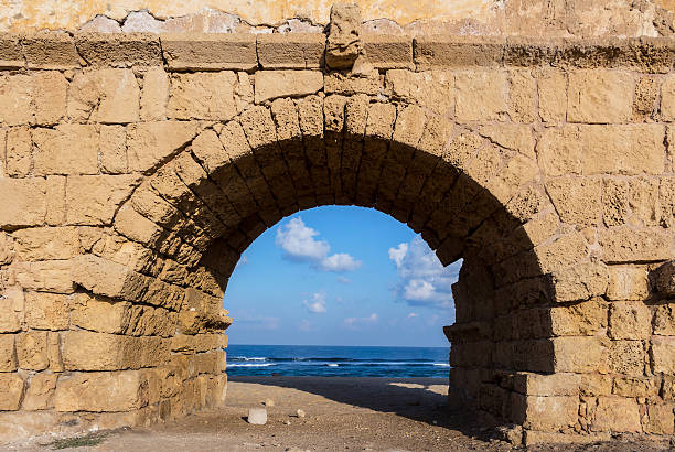 istock Old Caesarea - Gates - Israel 502585596