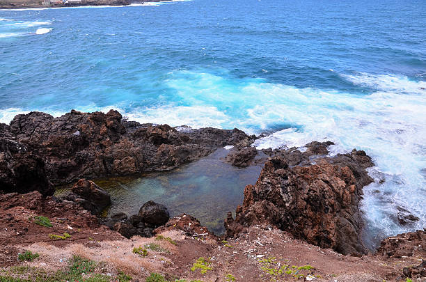 istock Dry Lava Coast Beach 502586994