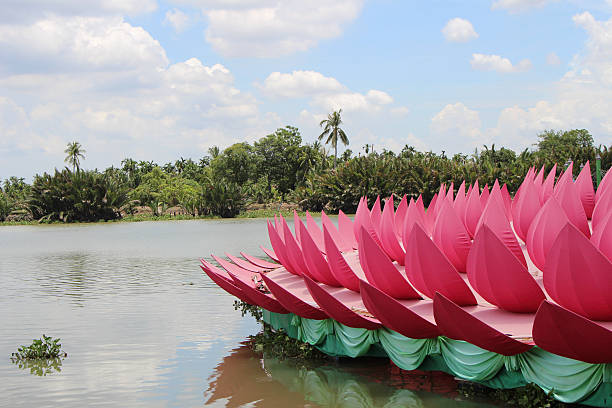 istock Big lotus for The master Buddha's relics 502587400