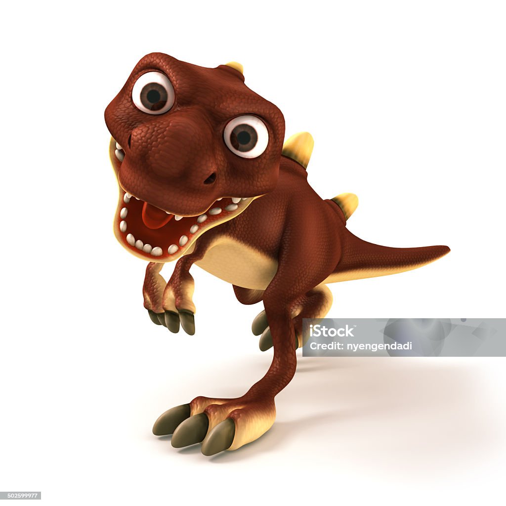 Dinosaurus regardant mad - Photo de Animal disparu libre de droits