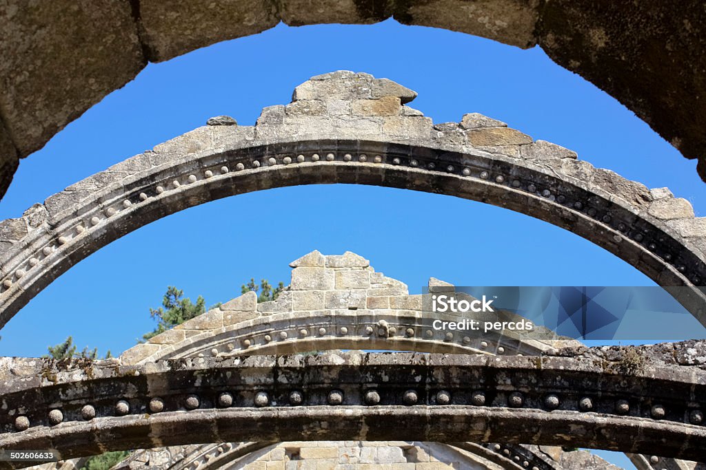 Ruinen einer alten Kirche - Lizenzfrei Alt Stock-Foto