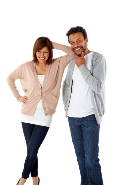 istock Attractive mature couple together smiling 502606891