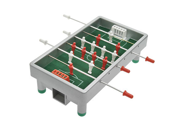 istock Table football game kicker 502608396