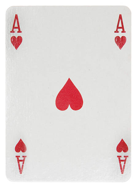 istock Poker Playing Card Heart Ace 502609920