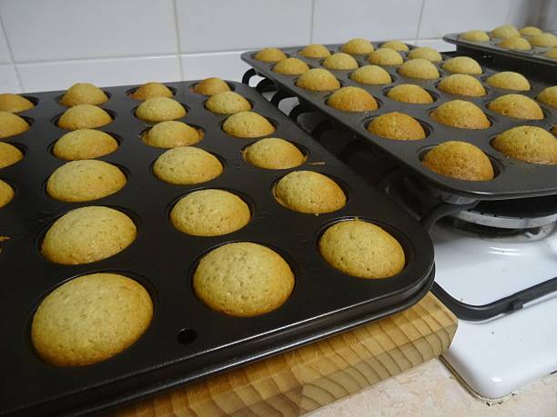 istock Fresh out of the oven - mini muffins 502615248