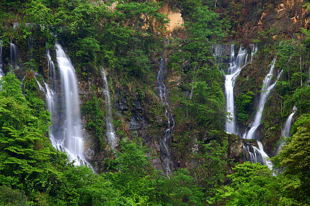 istock Waterfall in Huaping Nature reserve, Guilin,China 502615384