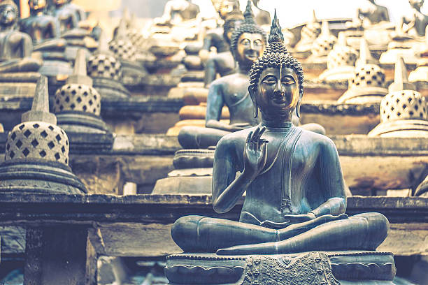 Buddha's statues Buddha's statues anuradhapura stock pictures, royalty-free photos & images