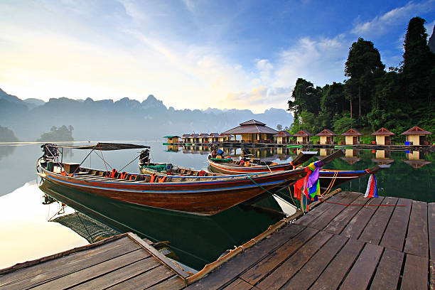 istock Ratchaprapa Dam at Khao Sok National Park 502616026