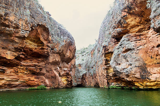 Canyon in Sao Francisco River, Brazil Located in Sergipe State patchwork landscape photos stock pictures, royalty-free photos & images