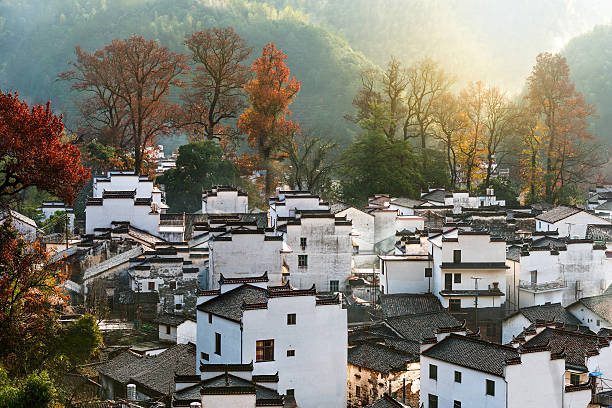 istock Chinese the ancient buildings 502618266