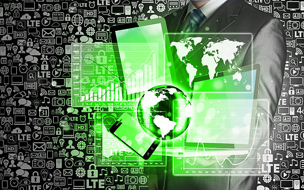 istock Technology in the hands of businessmen 502619731