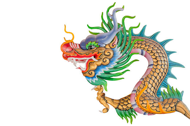 istock Chinese dragon isolated. 502620415