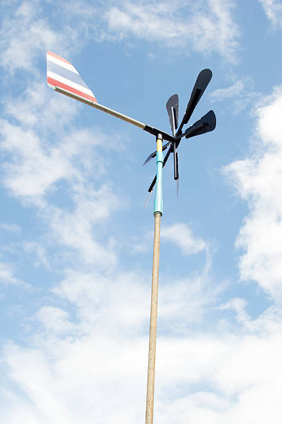 istock Wind turbine on a field 502620503