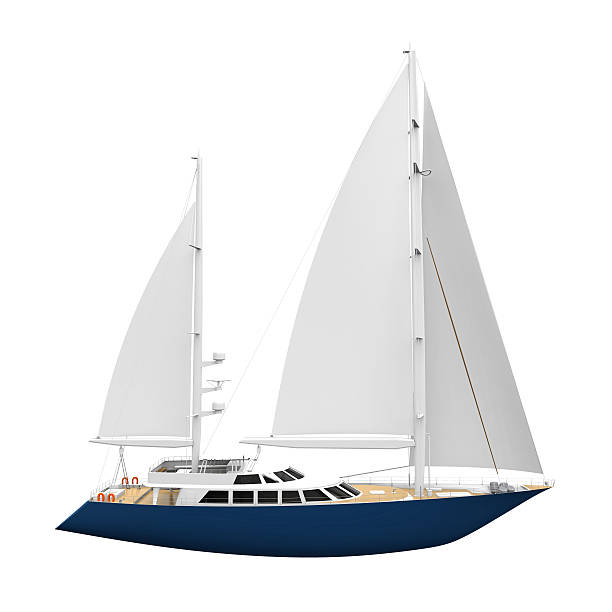 istock Sailing Yacht Isolated 502620784