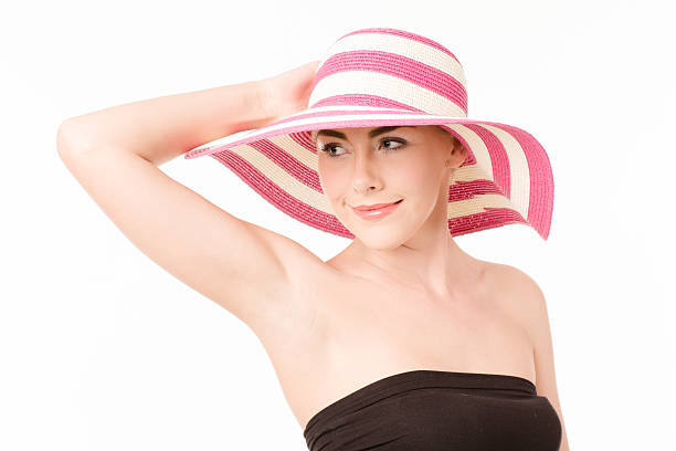 istock Beautiful woman in a hat 502620955