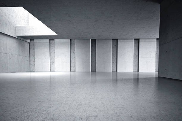istock Concrete walls room internal 3D 502621486