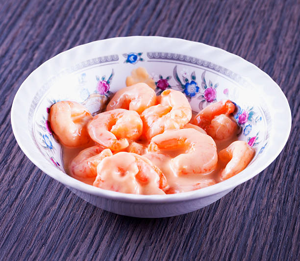 istock Shrimp cocktail in a cup 502621616