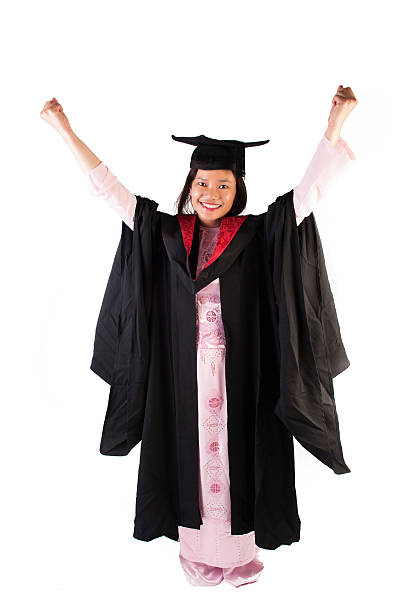 istock Young Beautiful Vietnamese girl graduating 502621713