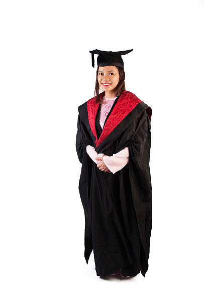 istock Young Beautiful Vietnamese girl graduating 502621725