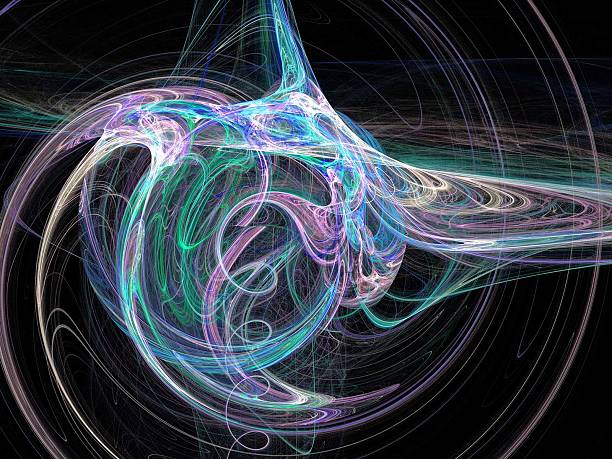 istock Digital Fractal on Black 502624753