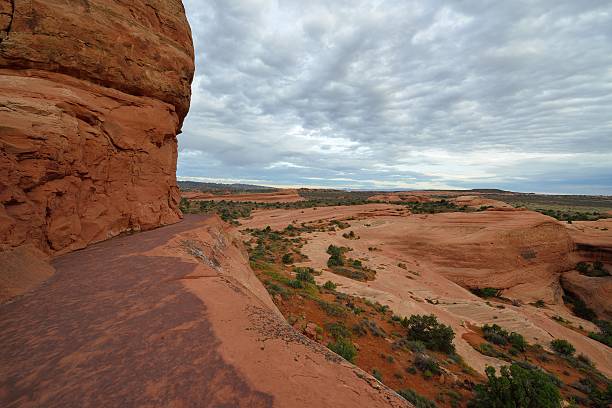 istock Hiking the Delicate Arch Trail 502631446