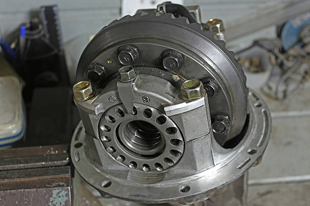 istock Front reduction gear from a Japanese car 502632166