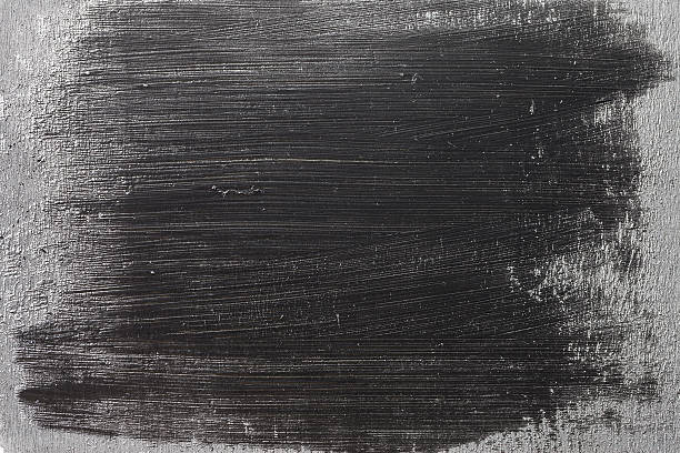istock Grungy Black Concrete Old Texture Wall 502637074