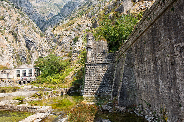 The Old town of Kotor, Montenegro stock photo