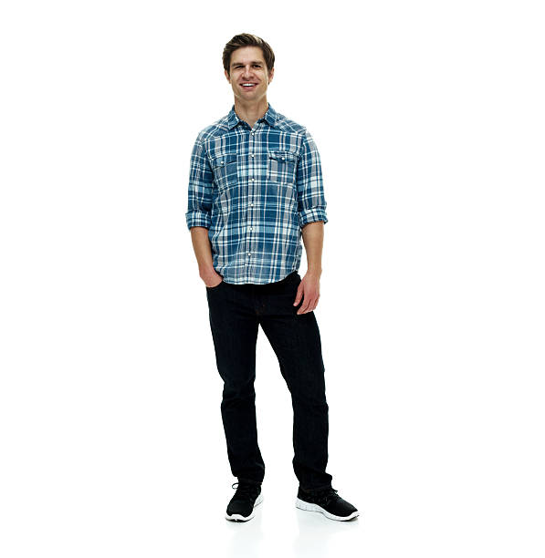 istock Smiling casual man looking at camera 502639798