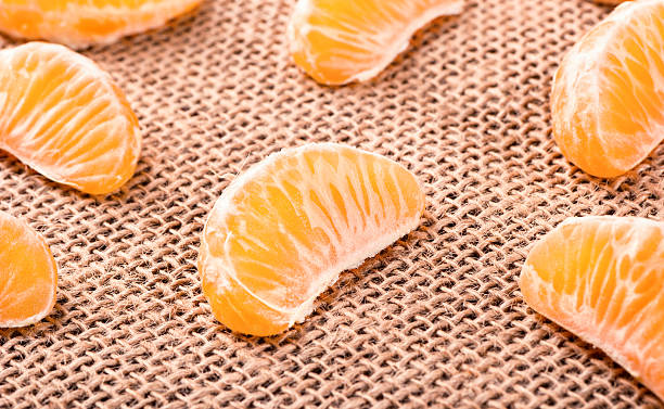 istock Slice of mandarin 502640576