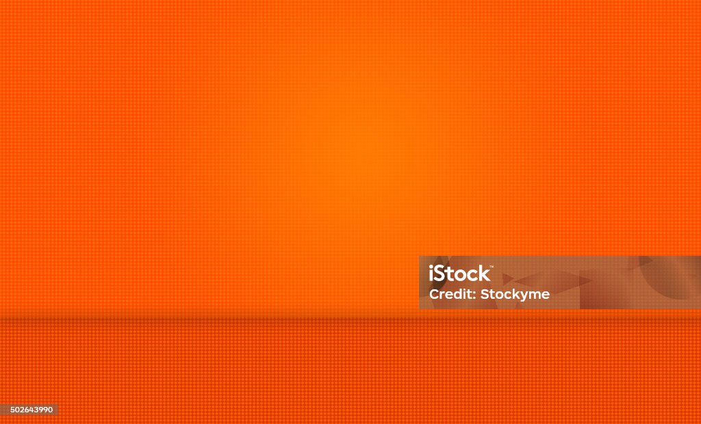 Orange Abstract Background with Wall and Floor Orange Abstract Background with Wall and Floor. Orange Background Stock Photo