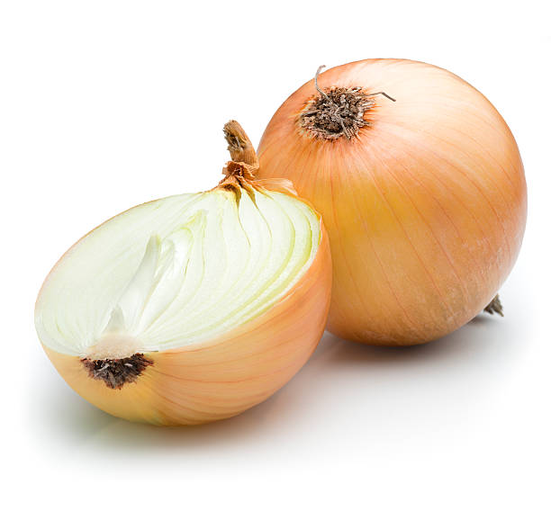 Onions stock photo