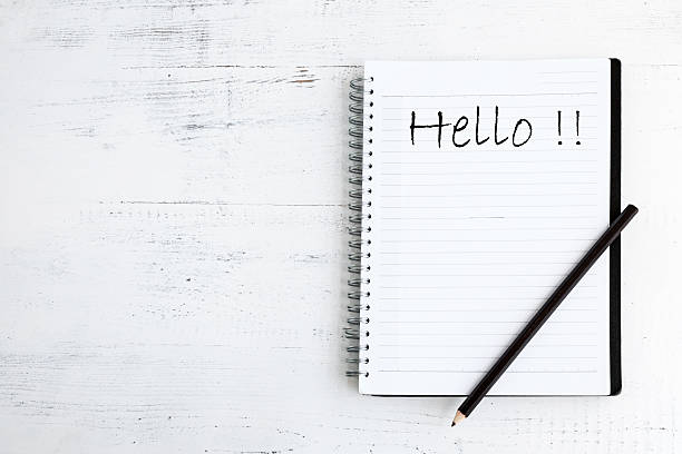 istock Notebook with pencil on wood 502644147