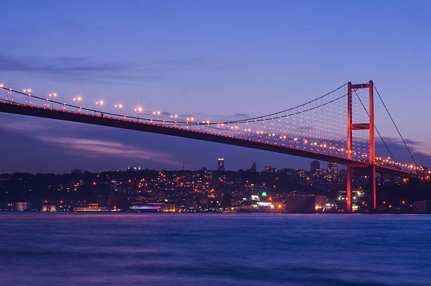 istock Bosphorus Bridge at night Istanbul 502644195