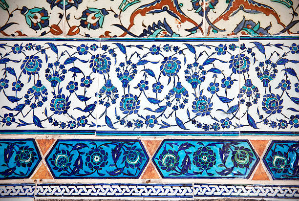 istock Ancient Handmade Turkish Tiles ,Topkapi Palace 502646293