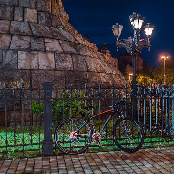 istock Bike under the monument 502646877
