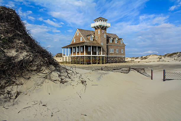istock Historic Building Amongst Sand Dunes 502646887