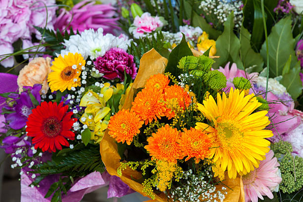 istock Bouquet of beautiful flowers 502647002