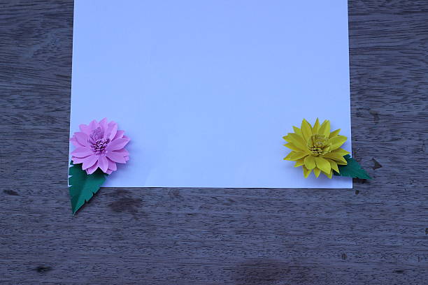 istock Artificial flowers with colorful paper 502659630