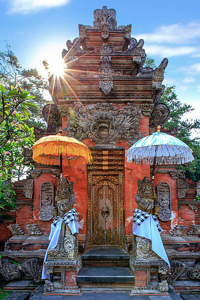 istock The God guard at holy spring temple, Bali, Indonesia 502659636