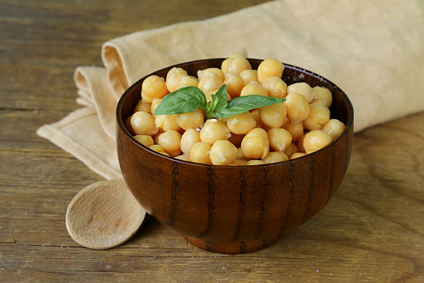 istock fresh roasted chickpeas with basil leaves 502660495