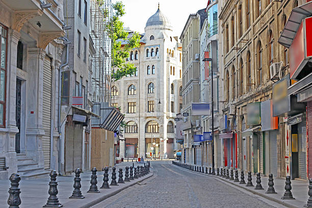 istock Old streets without people , Istanbul. 502661322