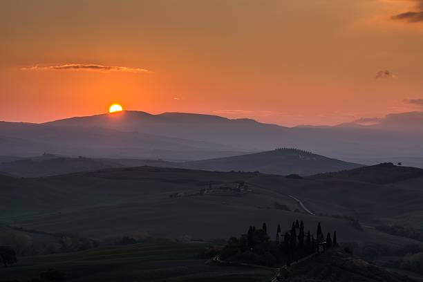 istock sunrise in Val d'Orcia 502661474