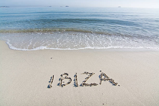 istock Ibiza written in sand 502661680