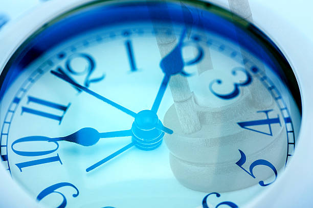 istock Photo clock face. Close-up 502663954