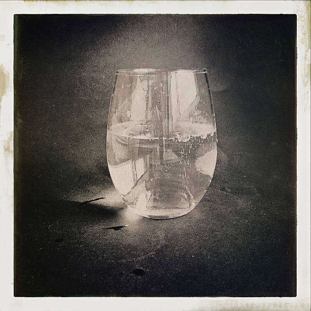 istock Glass of Sparkling Water Abstract 502664058