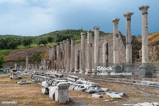 Archaeological Site In Turkey Stock Photo - Download Image Now - 2015, Ancient, Ancient Civilization